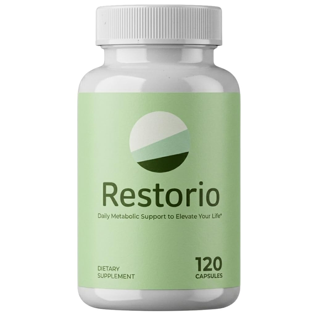 Restorio Metabolic Health Support - Liver & Inflammation Support - Hangover Prevention - Exercise Recovery, 120 Capsules