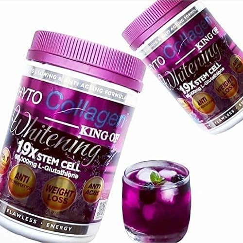 Nakarad Phyto 19X STEM Cell Collagen Whitening Anti-Aging Pro Whitening Results Energy Powder 33