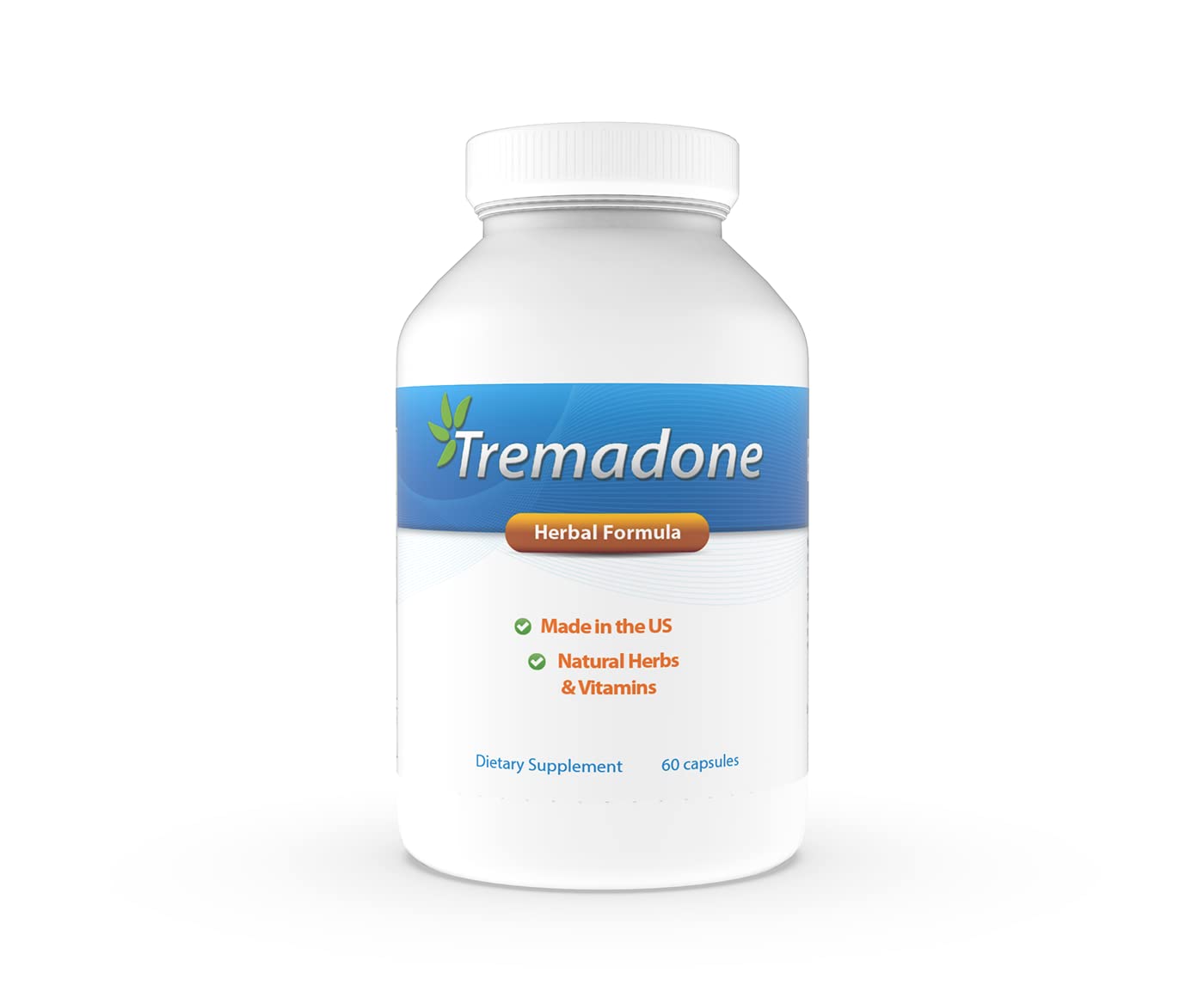 Tremadone Essential Tremor Relief Supplement for Hand, Arm, Head, Leg, Feet and Body Tremors and Shaking Capsules, 60 Count