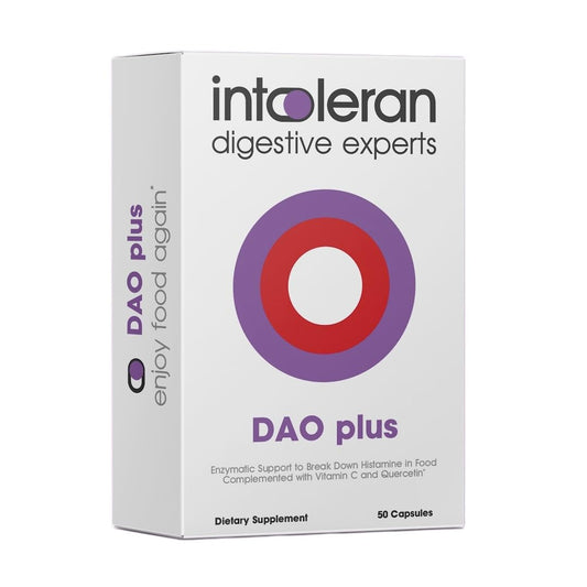 Intoleran DAO Plus Digestive Enzymes Capsules 50 Count