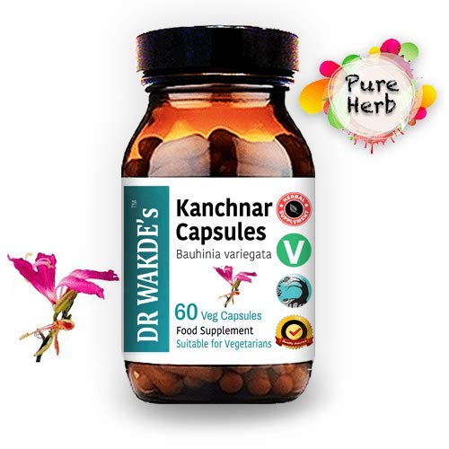 DR WAKDE'S Kanchnar Capsules (Bauhinia variegata) 60 Capsules