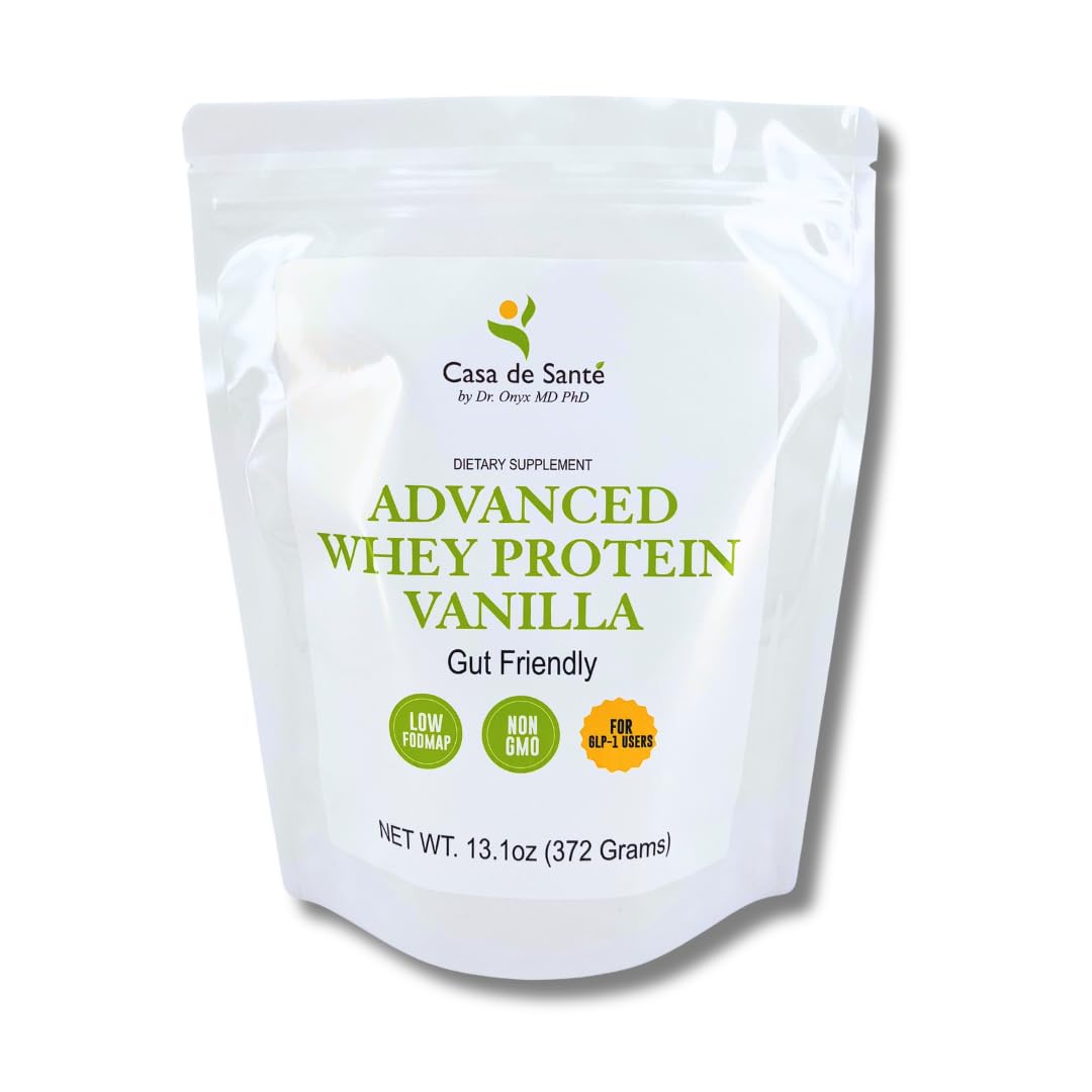 Casa de Sante Advanced Whey Protein Vanilla Powder 13.12 oz