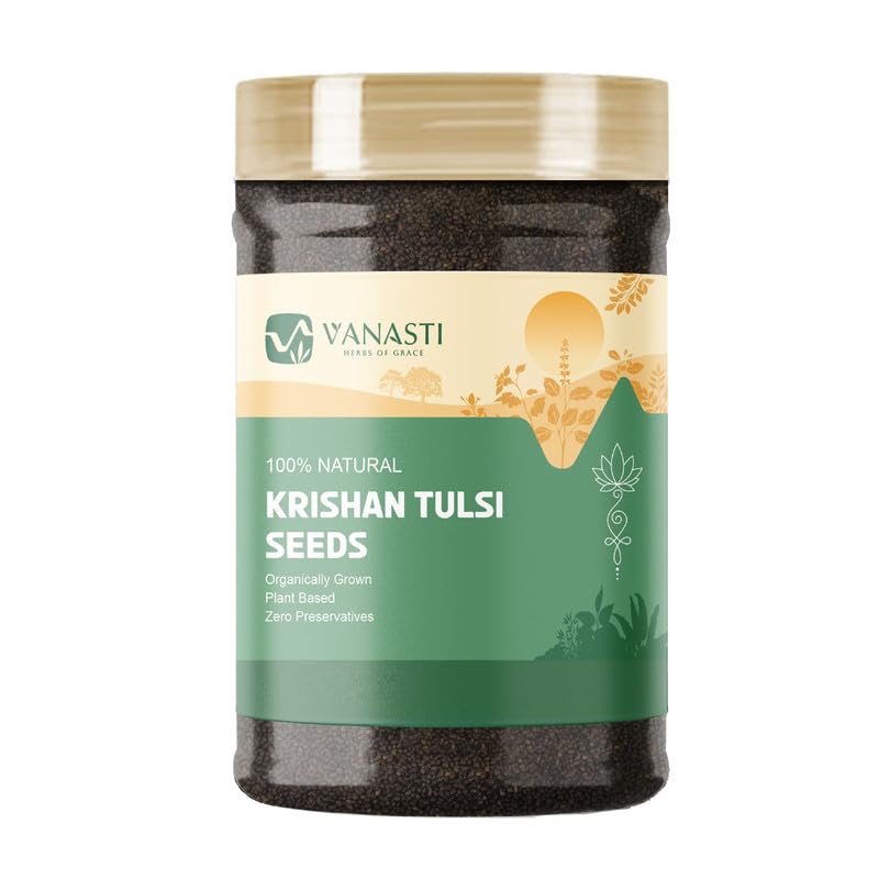VANASTI Tulsi Seeds Powder 3.52 Ounce