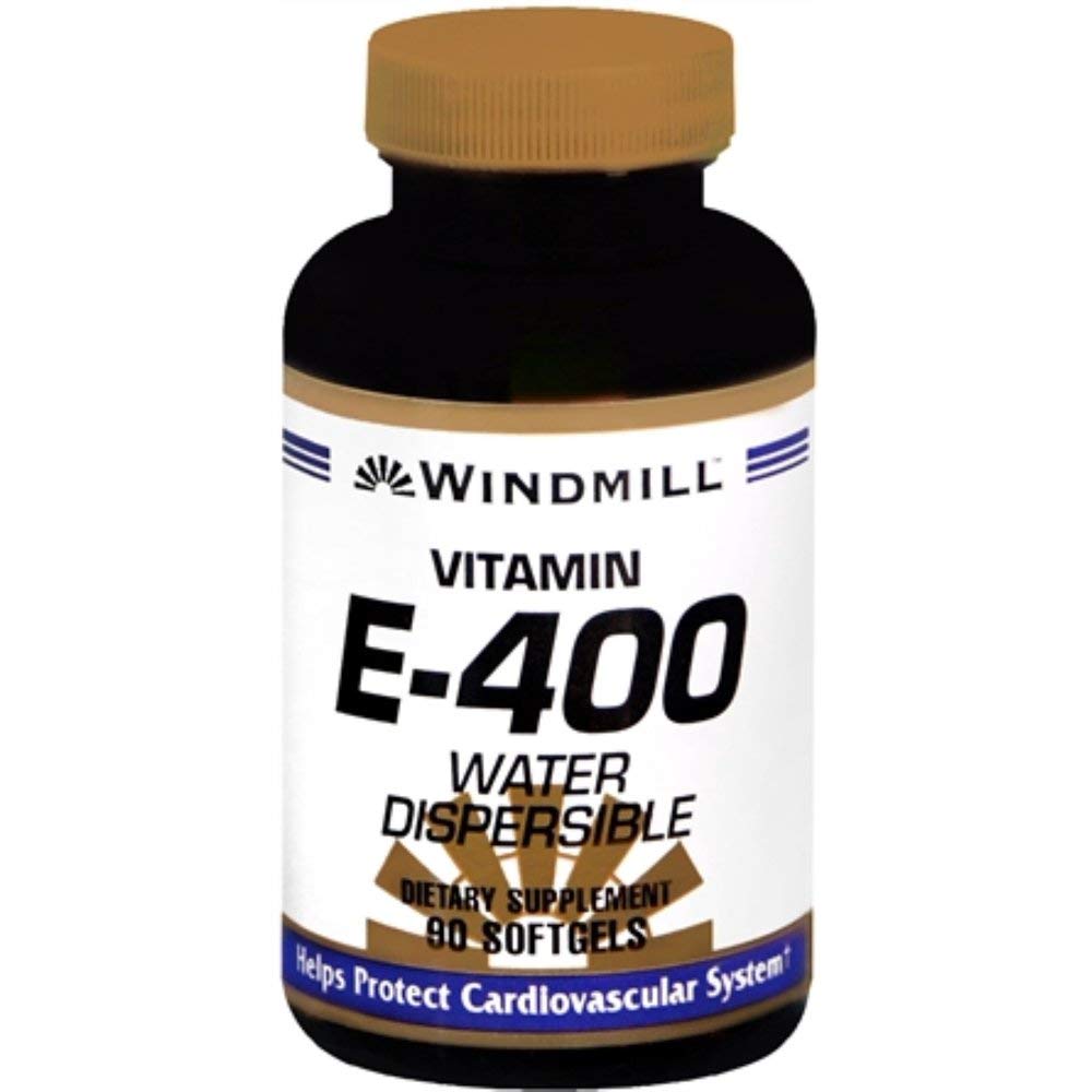 Windmill Vitamin E Softgel 400 IU, 90 Count
