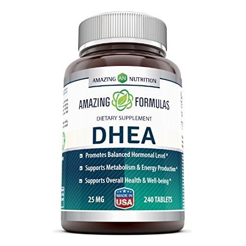 Amazing Nutrition DHEA 50 mg per Serving Tablet 1 Count