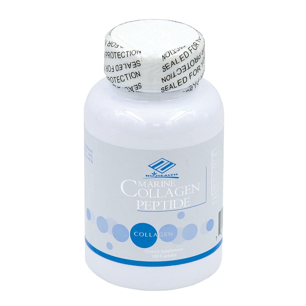 Chom Marine Collagen Peptide Capsules 100 Count
