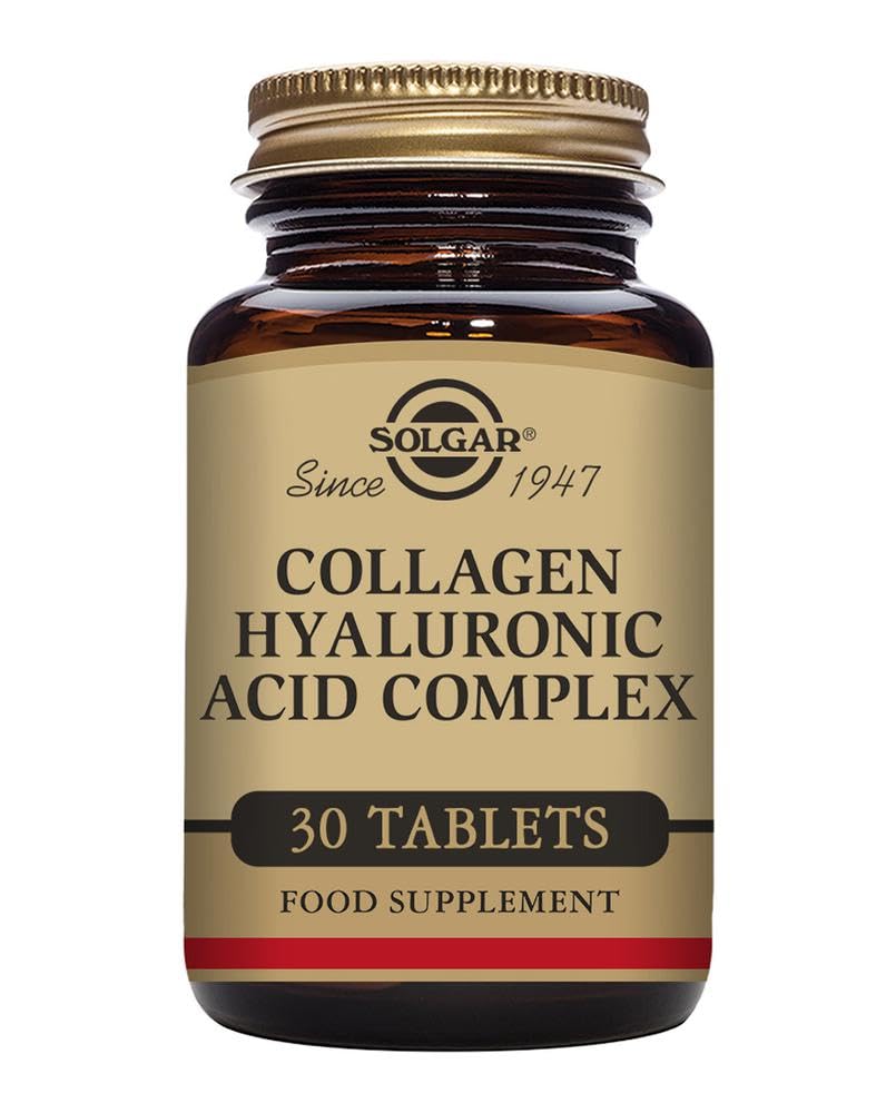 Solgar Collagen Hyaluronic Acid Complex Tablets 30