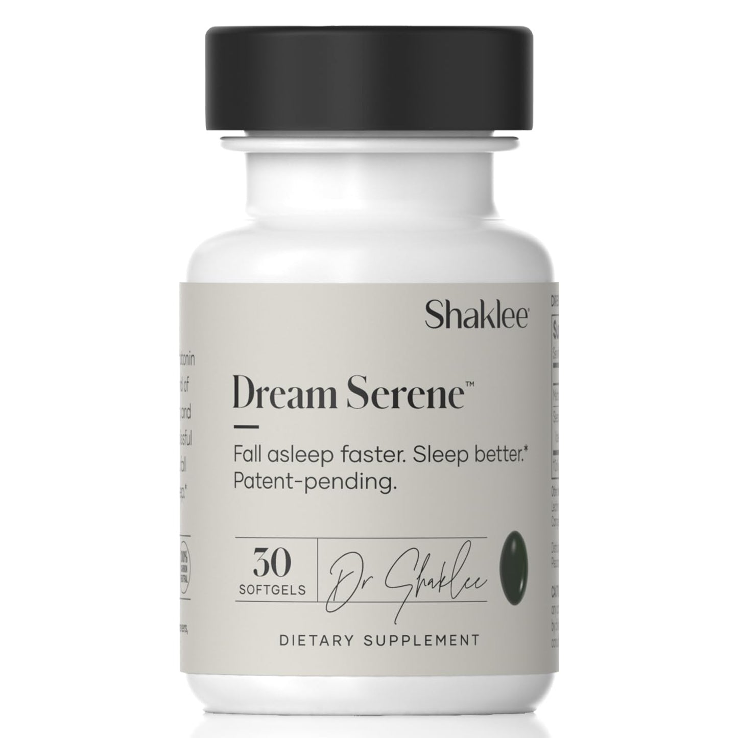 Shaklee Dream Serene Melatonin Sleep Aid Capsules 30
