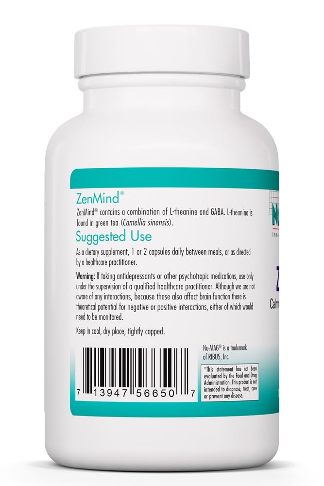 Allergy Research Group ZenMind Capsules 120 Capsules