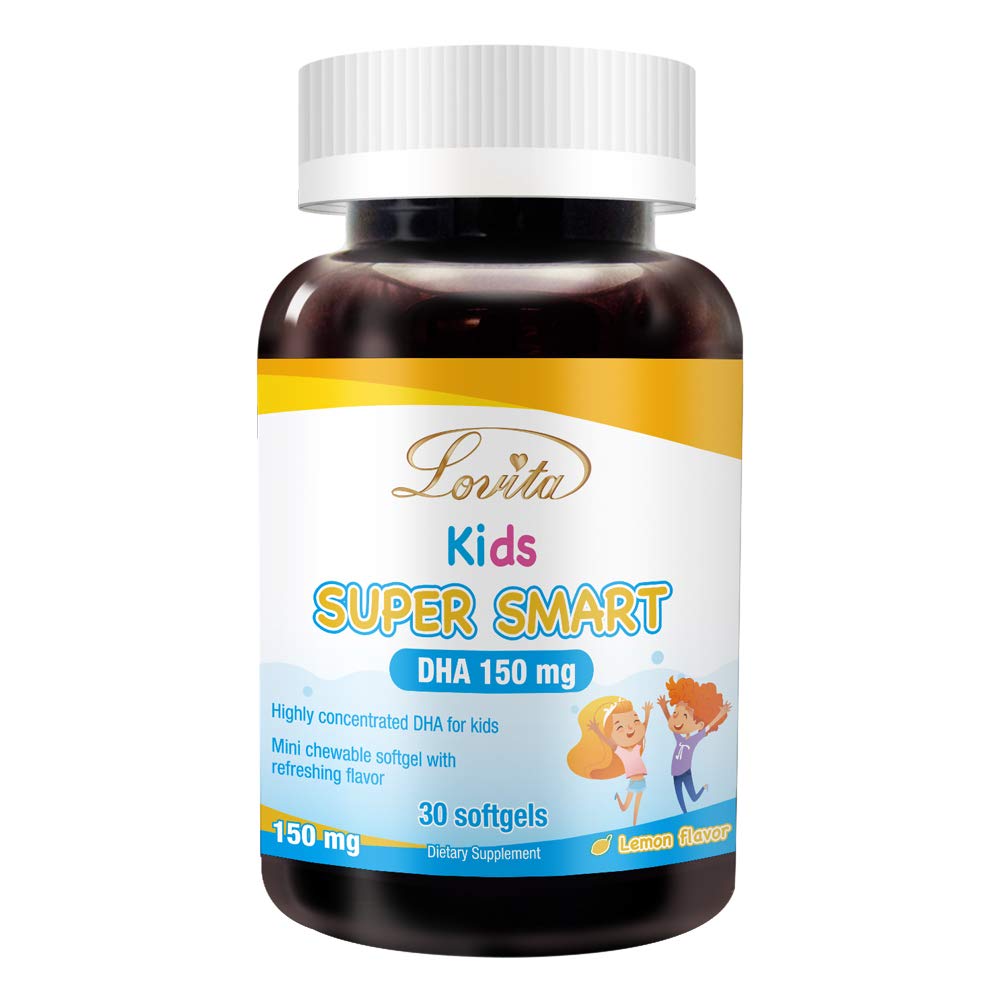 LOVITA Kids Super Smart DHA Softgels 30 Count