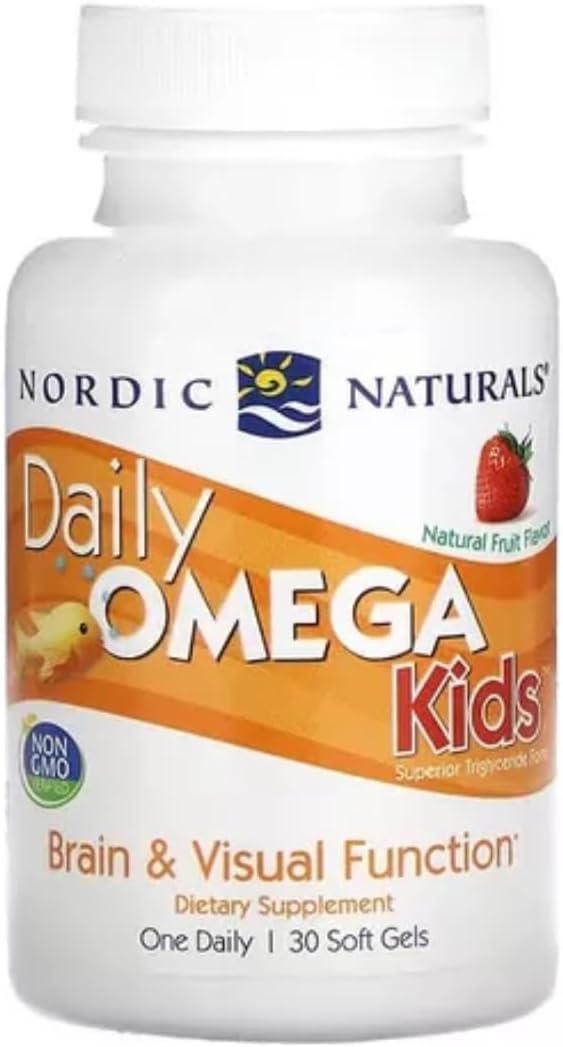 Nordic Naturals Daily Omega Kids Healthy Heart Support Softgels 30