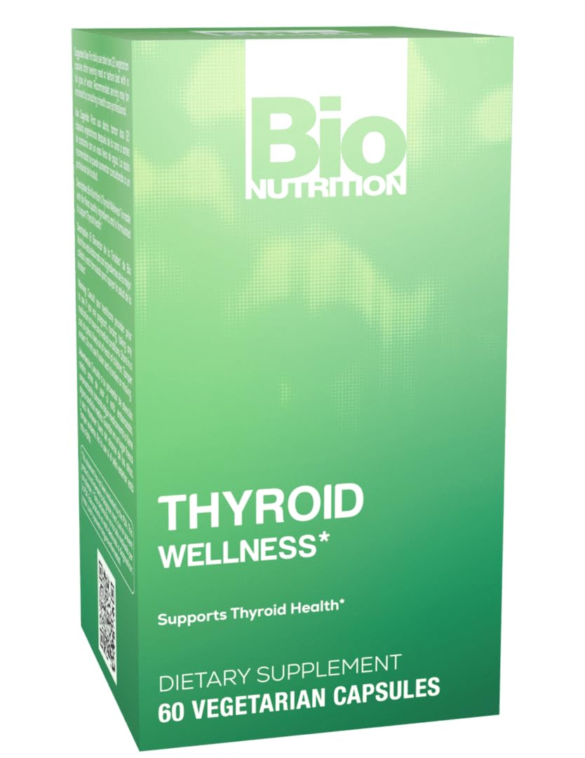 Bio Nutrition Thyroid Wellness Vegetarian Capsules 60
