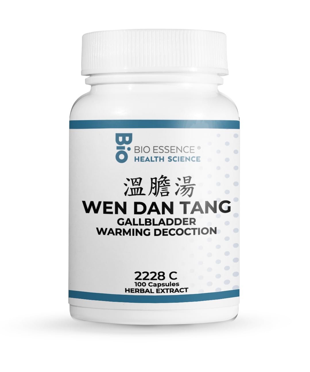 Bio Essence Health Science Wen Dan Tang/Gallbladder Warming Decoction Capsule 100 Capsules