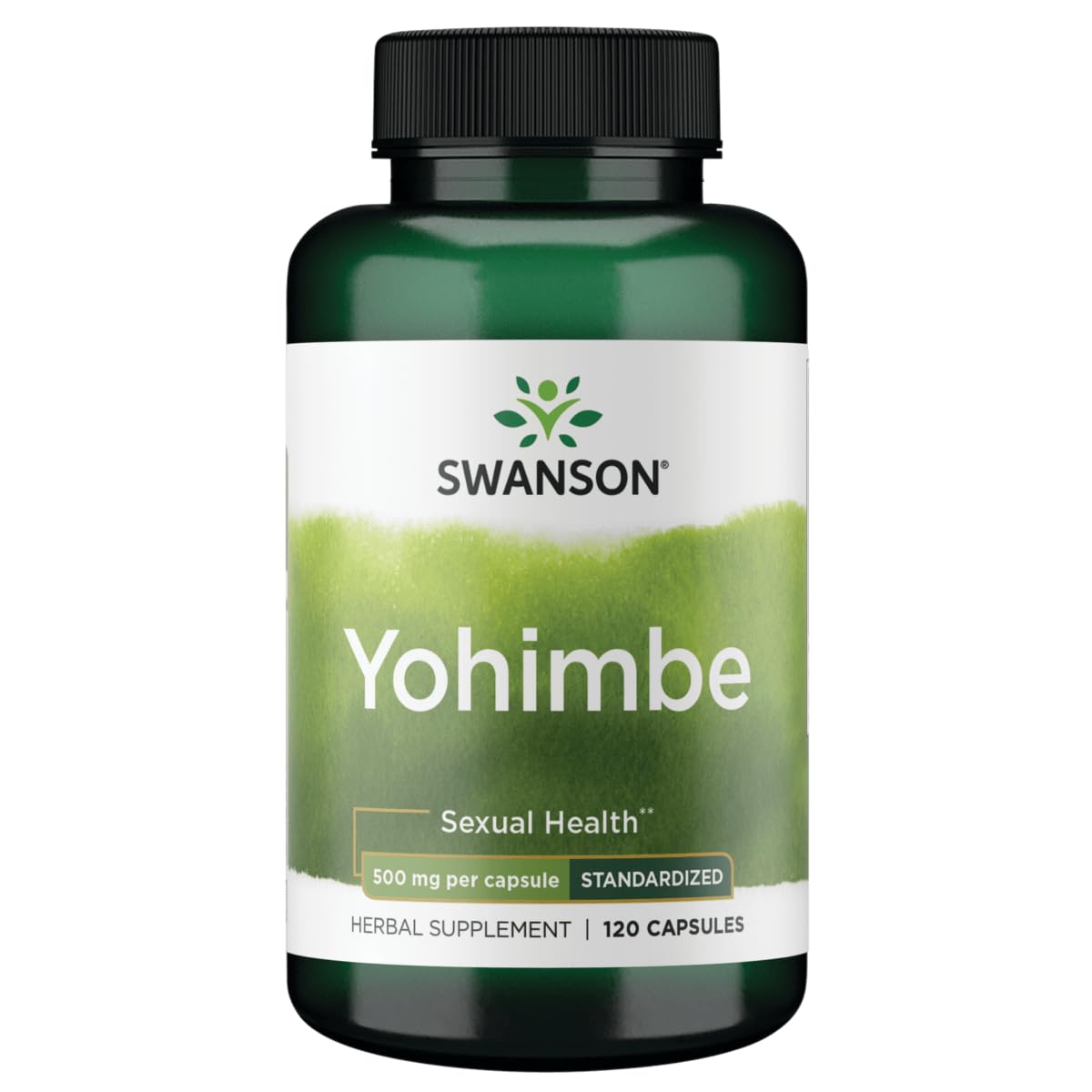 Swanson Yohimbe Standardized Male Energy 500 mg Capsules 120