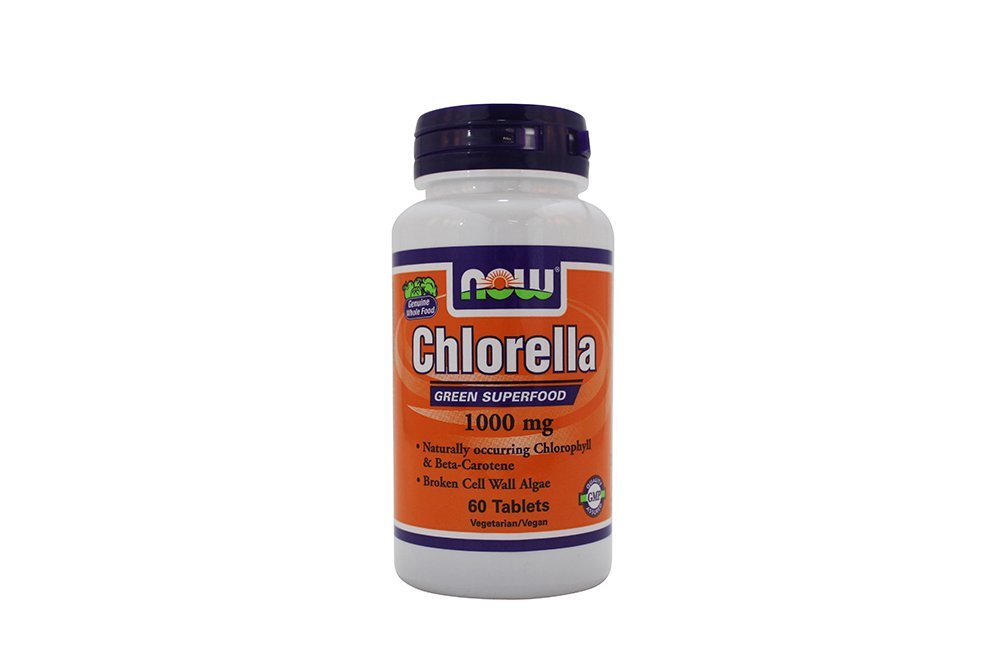 NOW Foods Chlorella 1000mg Veg. Formula 120 Tablets