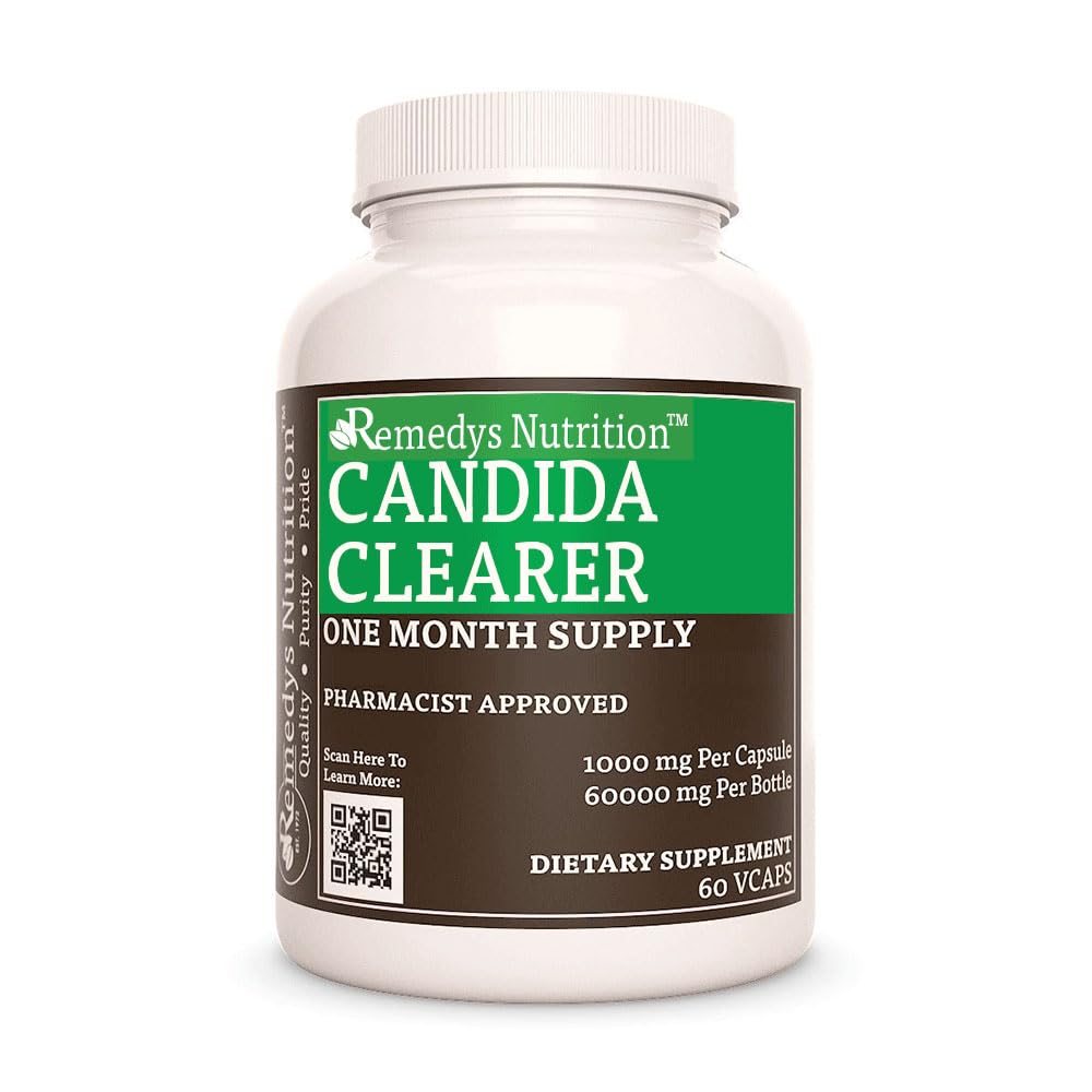Remedy’s Nutrition Candida Clearer Capsule 60 Count