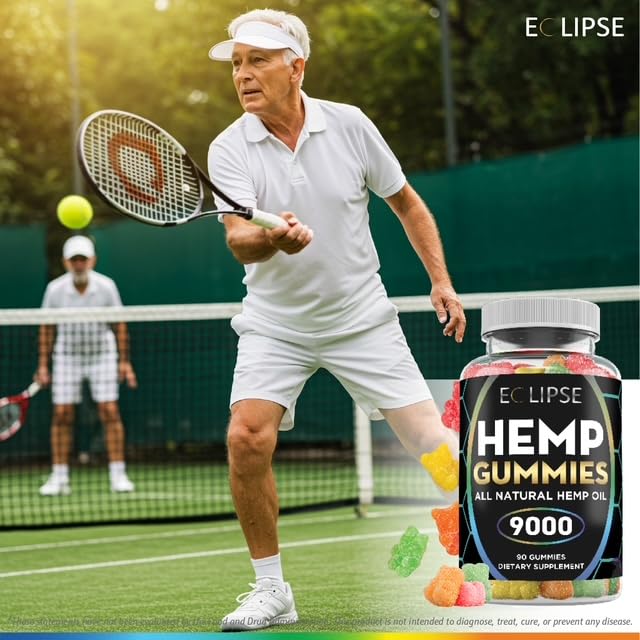 Eclipse Hemp Hemp Gummies 9,000 MG Gummy 90 Count