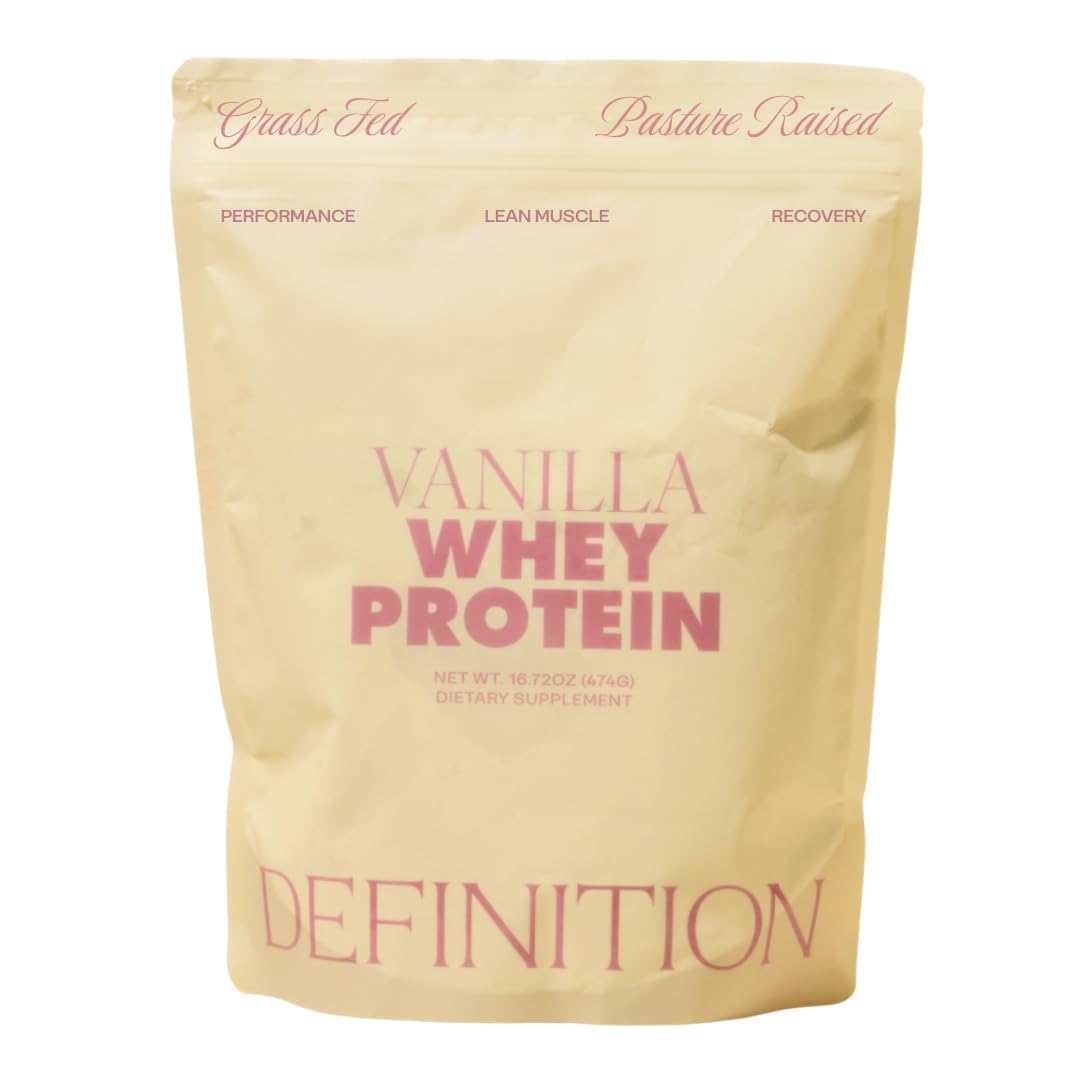 Barre Definition Whey Protein Isolate for Women Powder, Vanilla, 1.05 lb