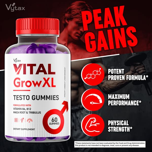 Vytax Vital Grow XL Gummies - 60 Gummies