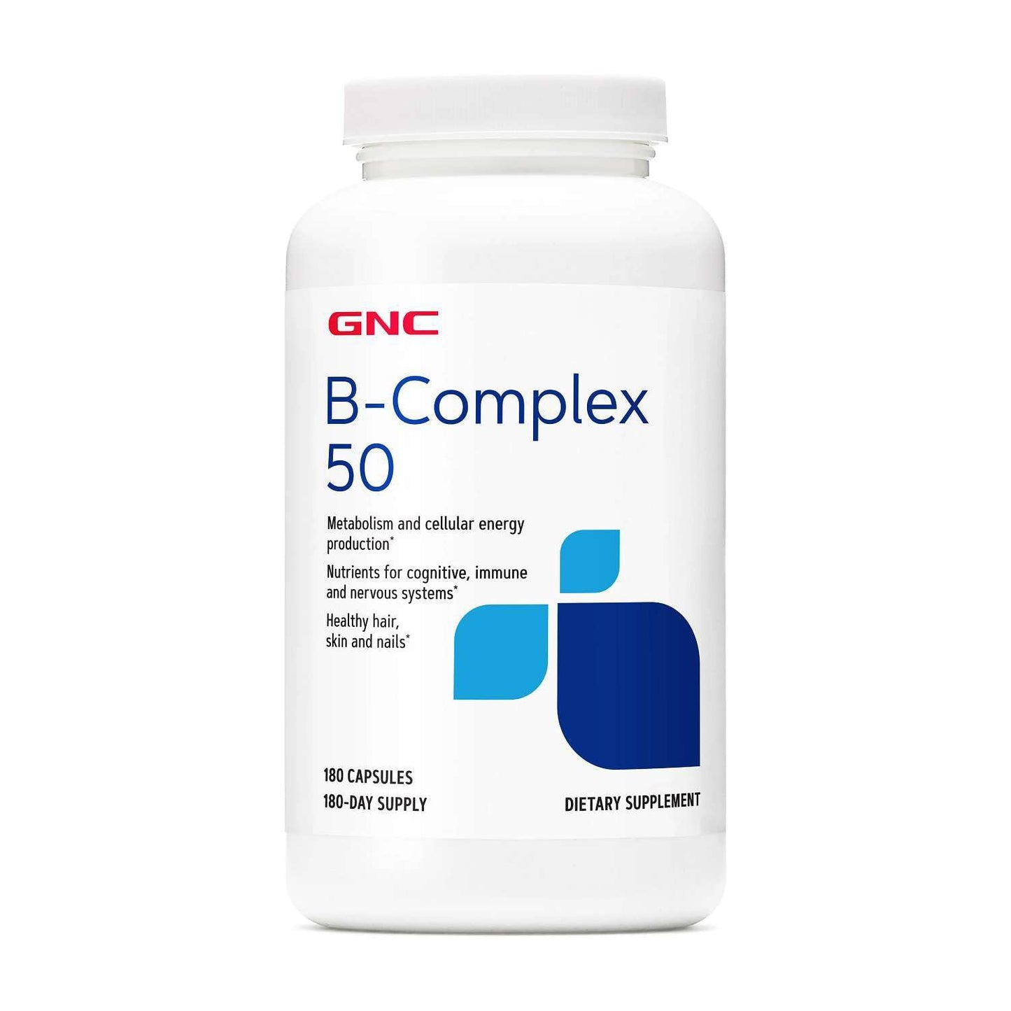 GNC B-Complex 50-180 Capsules, 180 Count