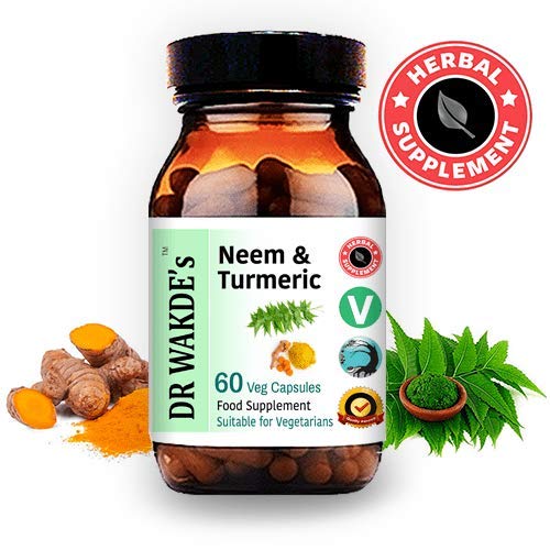 DR WAKDE's Neem & Turmeric Capsules 60 Capsules