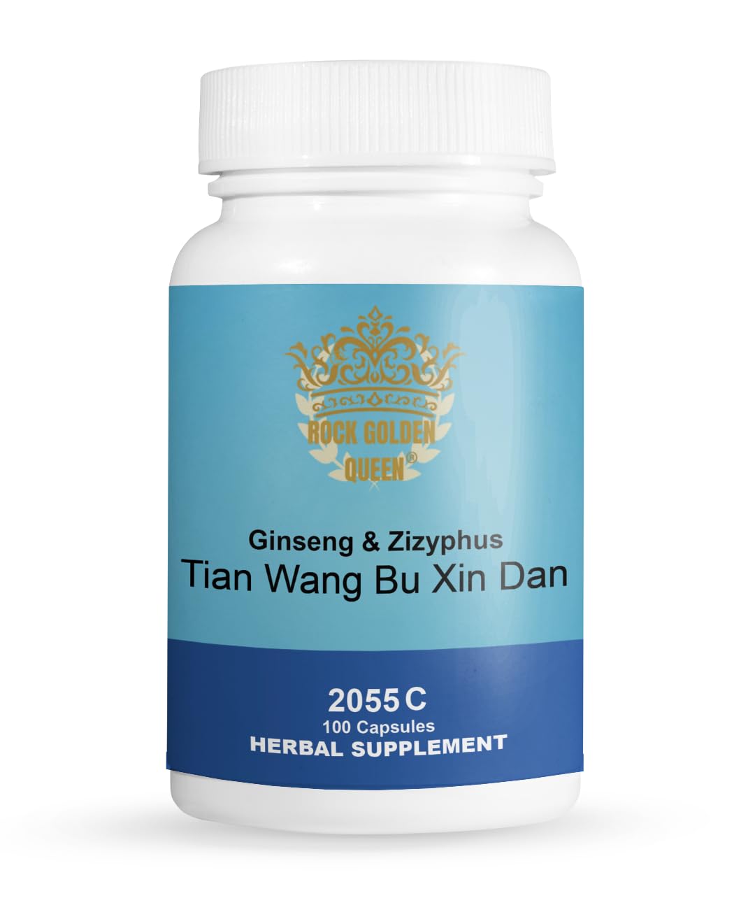 Rock Golden Queen Tian Wang Bu Xin Dan Ginseng & Zizyphus Decoction Capsule 100 Capsules