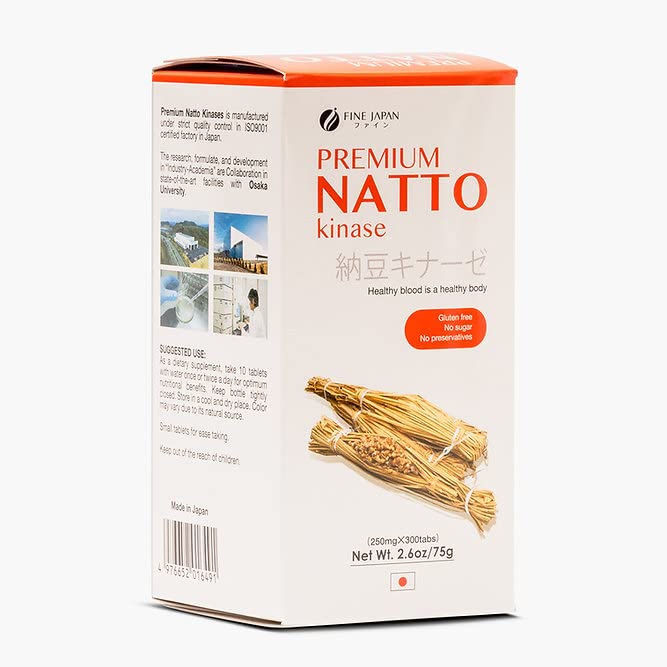 FINE JAPAN Natto Kinase Capsule 300 Capsules