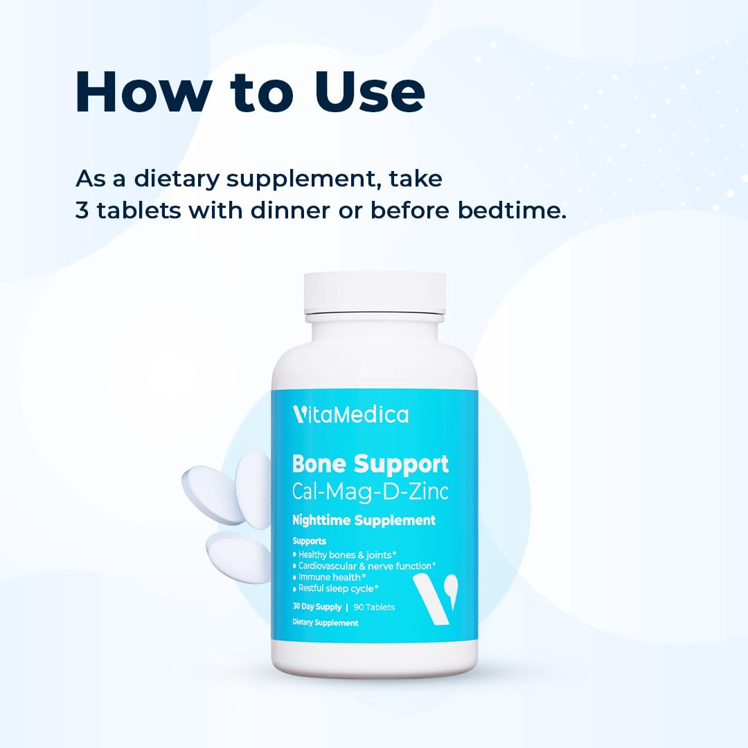 VitaMedica Bone Support Supplement Tablets 90