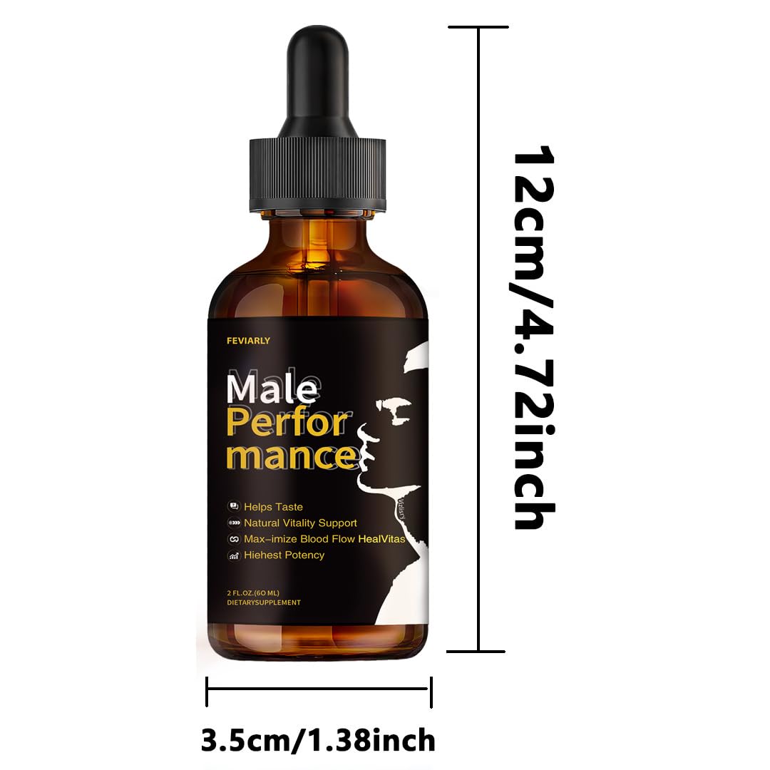 Feviarly Men's Vitality Drops Capsule, 60 Count