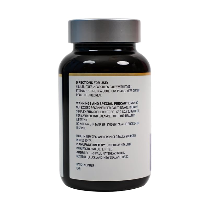 FKOOO Isoflavone Inositol Capsules for Women with Evening Primrose Oil, Flaxseed, Cranberry, Vitamins D & E, 60 Capsules