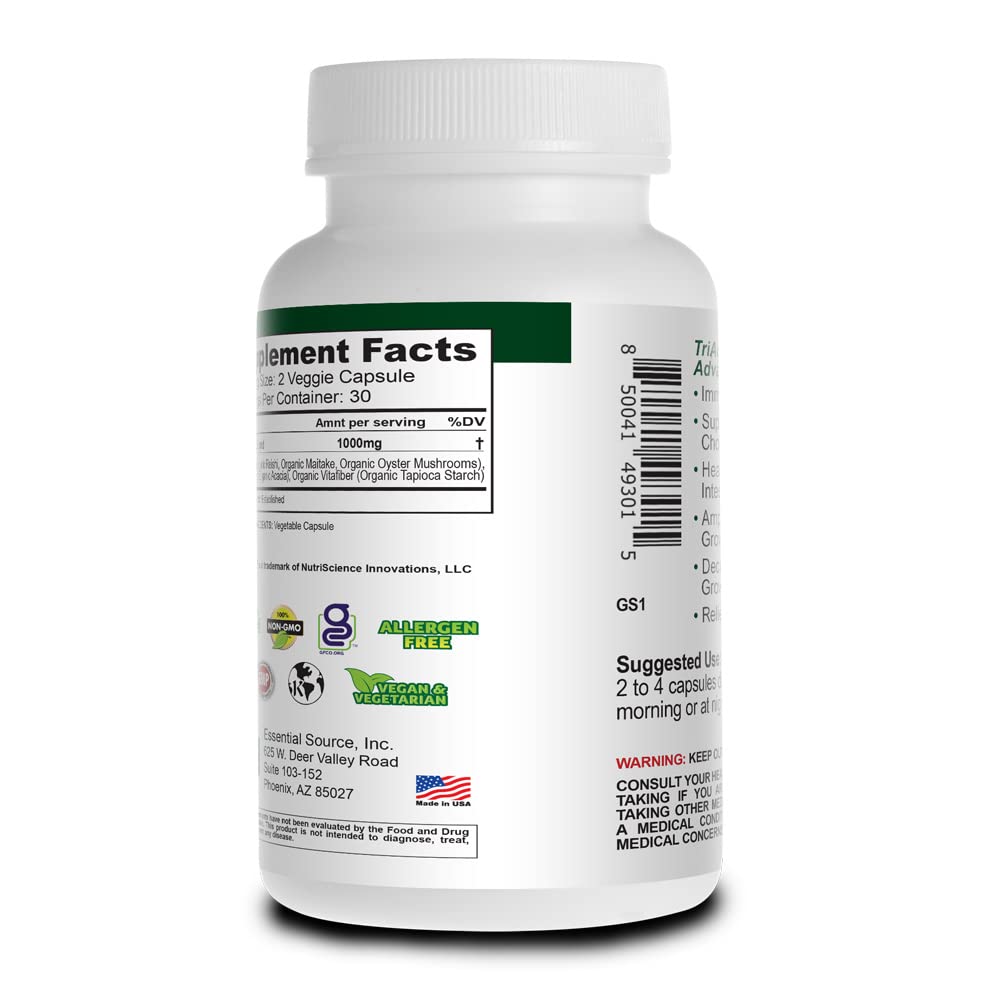 Essential Source Prebiotic Capsules for Women & Men 60 Count
