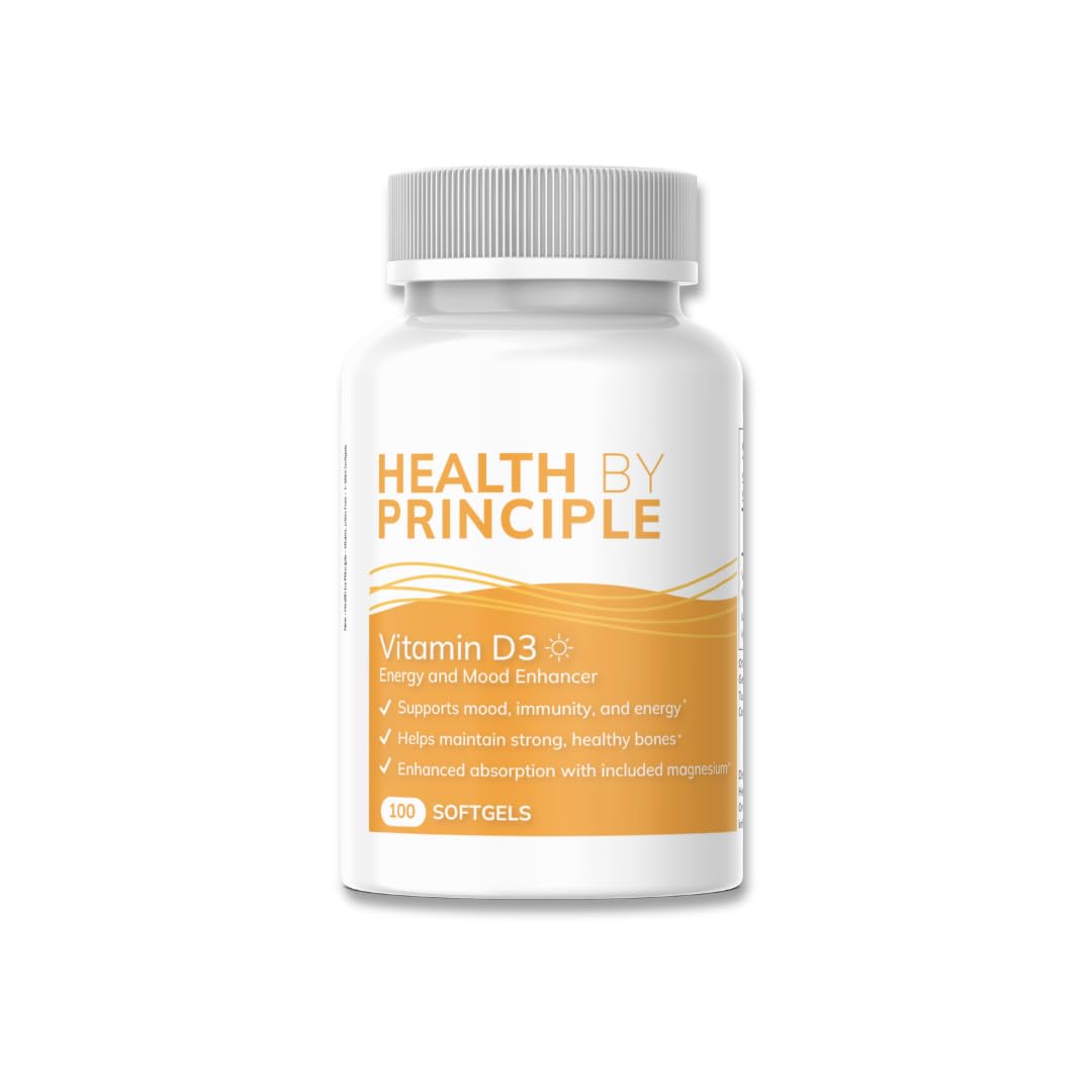 HEALTH BY PRINCIPLE Vitamin D3 Softgels 100