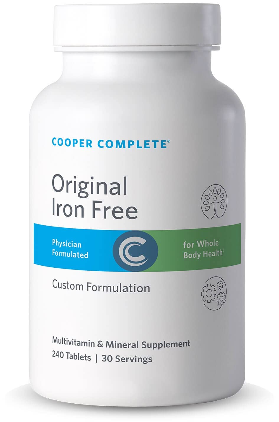 Cooper Complete Original Iron Free Multivitamin Tablets 240
