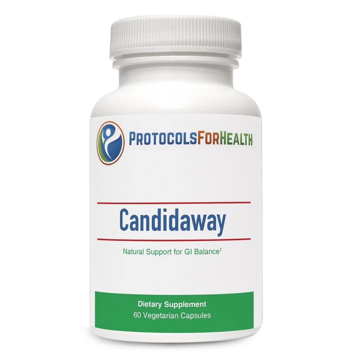 Protocols for Health Candidaway Dietary Supplement Capsules, 60 Count