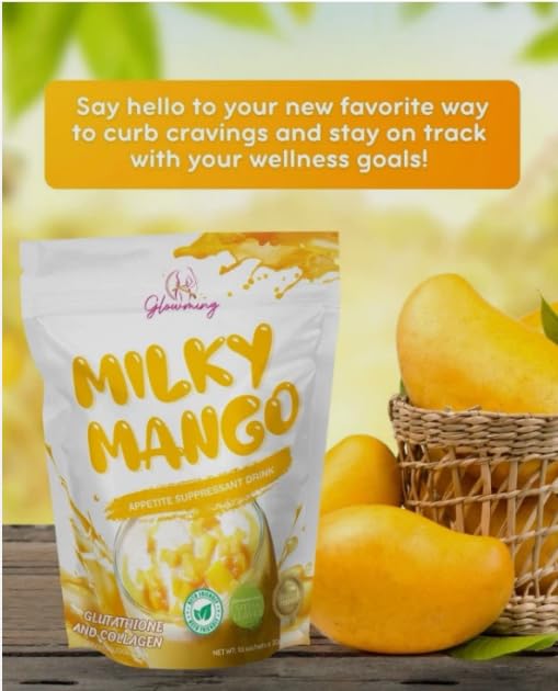 Generic Cris Cosmetics Milky Mango Glutathione and Collagen Drink Powder 7