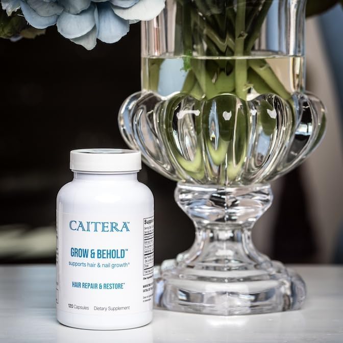 Caitera Grow & Behold Hair Supplement Capsules 120