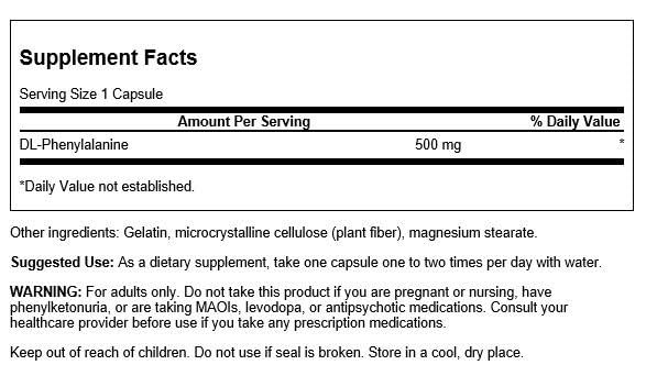Swanson Premium Brand Suntheanine L-Theanine 200 mg Capsule, 100 Count