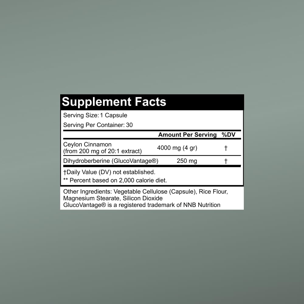 SugarMD Super Berberine Supplement Capsule 30 Capsules