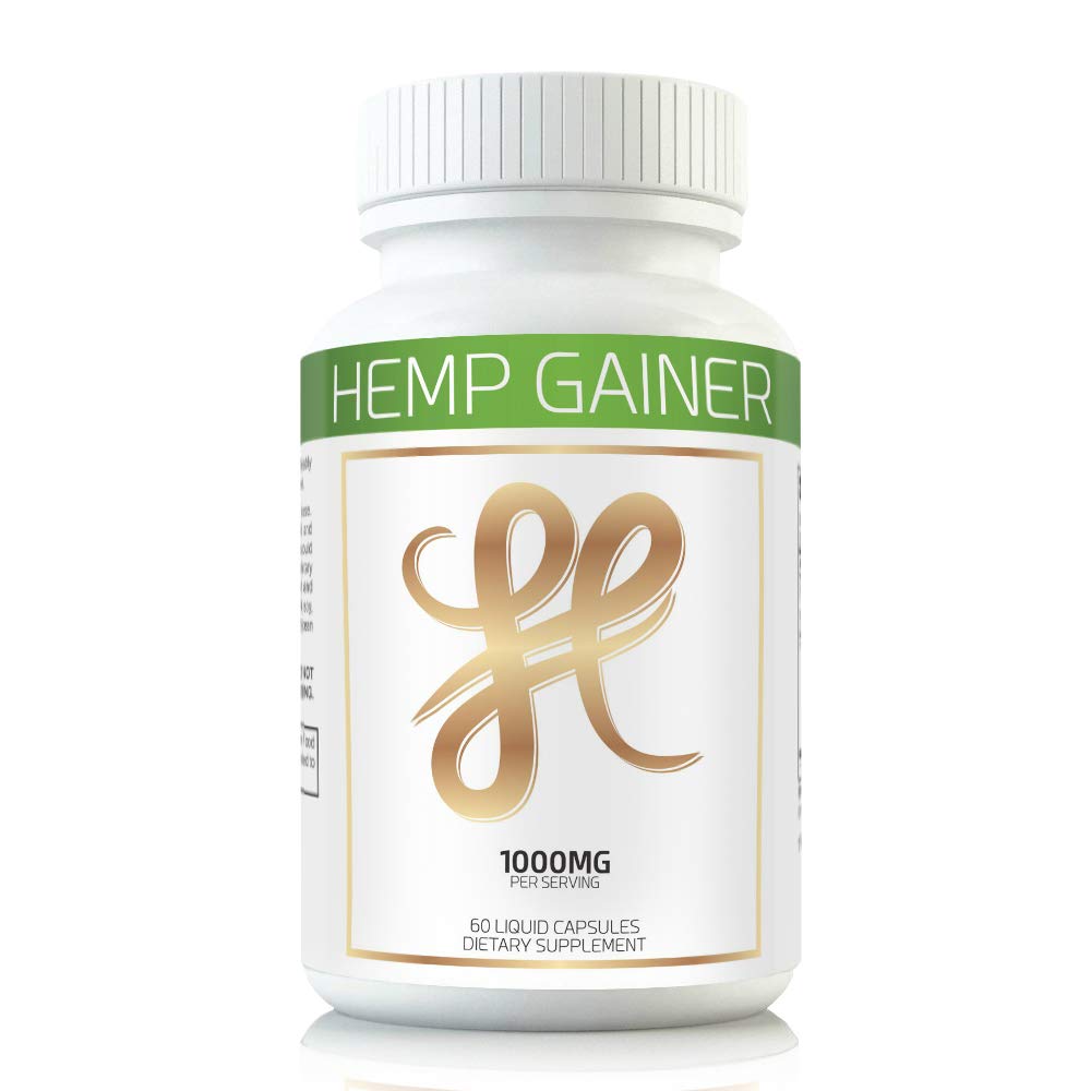 Hemp Gainer Weight Gain Pills Capsule 60 Count