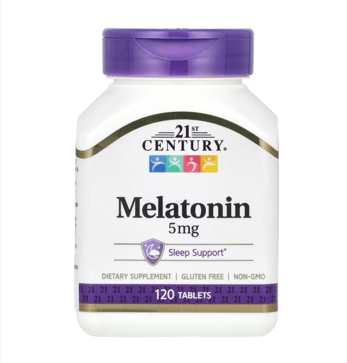 21st Century Health Care Melatonin 5 mg Tablet, 120 Tablets