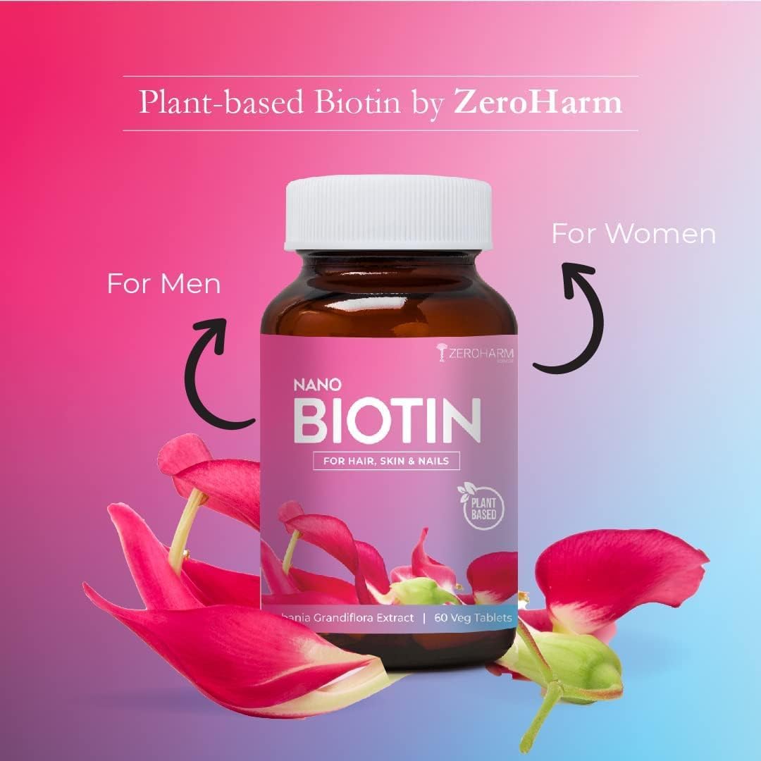 Generic Biotin Tablets for Hair, Skin and Nails, 60 Tablets