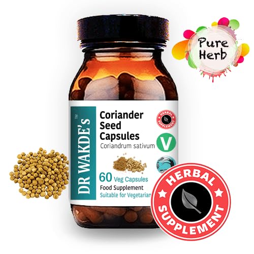DR WAKDE'S Coriander Seed Capsules, 1 Count