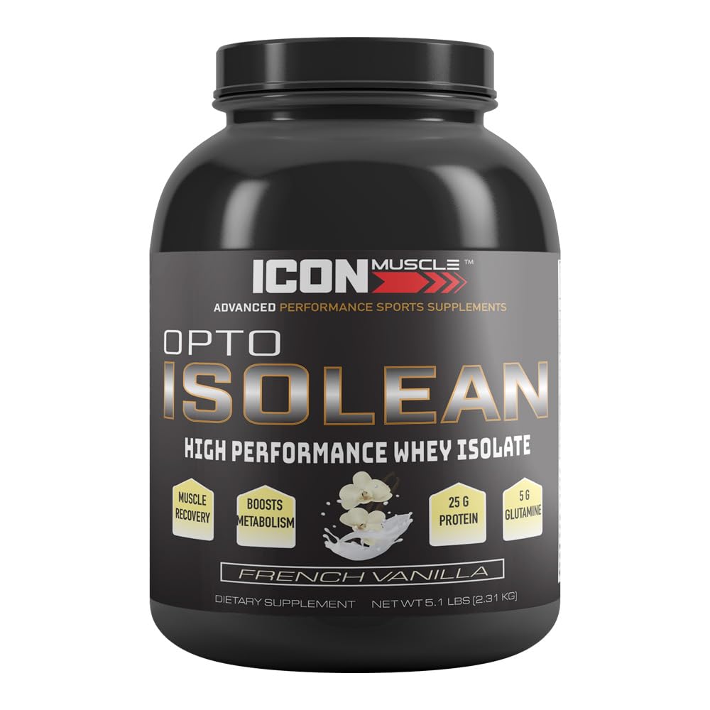 Icon Muscle Isolean Whey Protein Isolate Powder, 16 oz