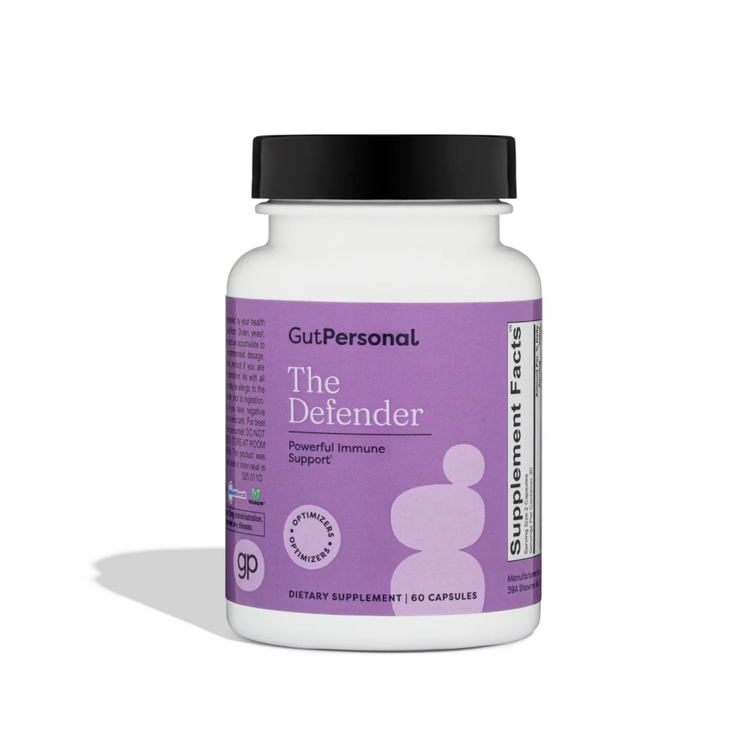 GutPersonal The Defender Capsule, 60 Capsules