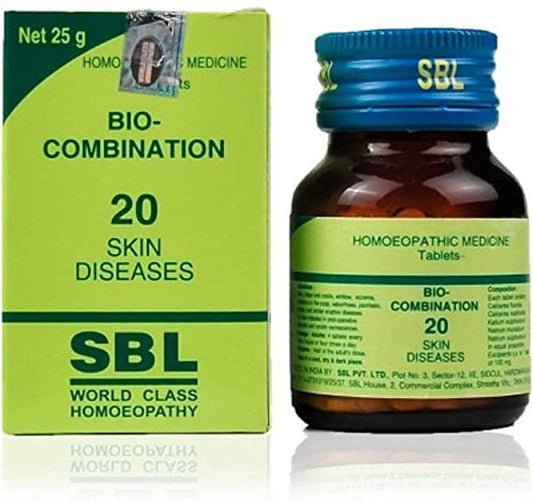 JESICA SBL's Bio-Combination 20 No. Tablets Pack of 2