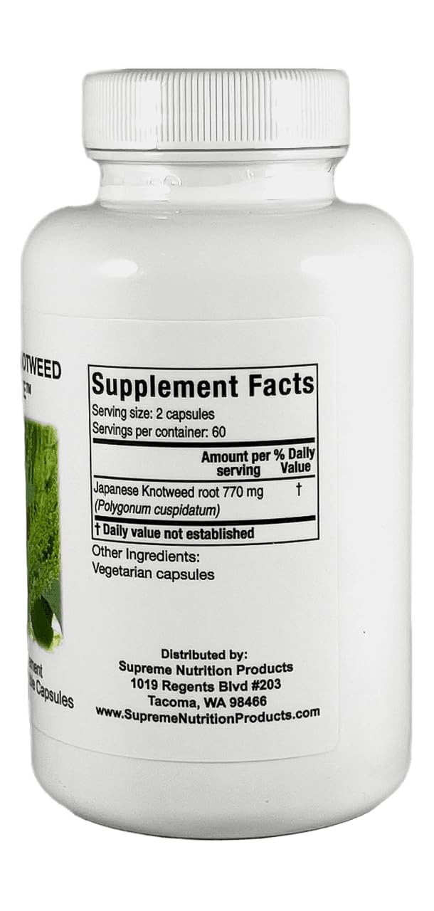 Supreme Nutrition Products Japanese Knotweed Supreme 240 Capsules