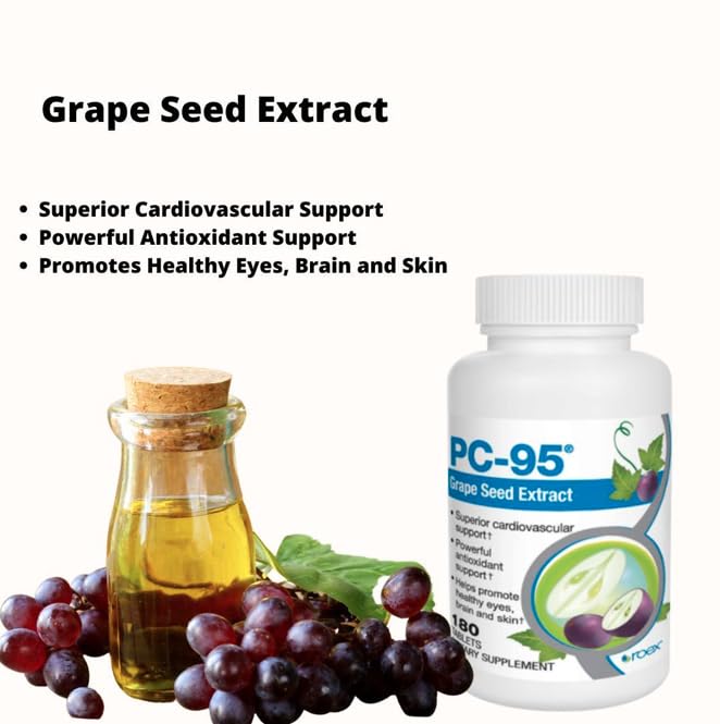 Roex PC-95 Grape Seed Extract Tablet 180 Count