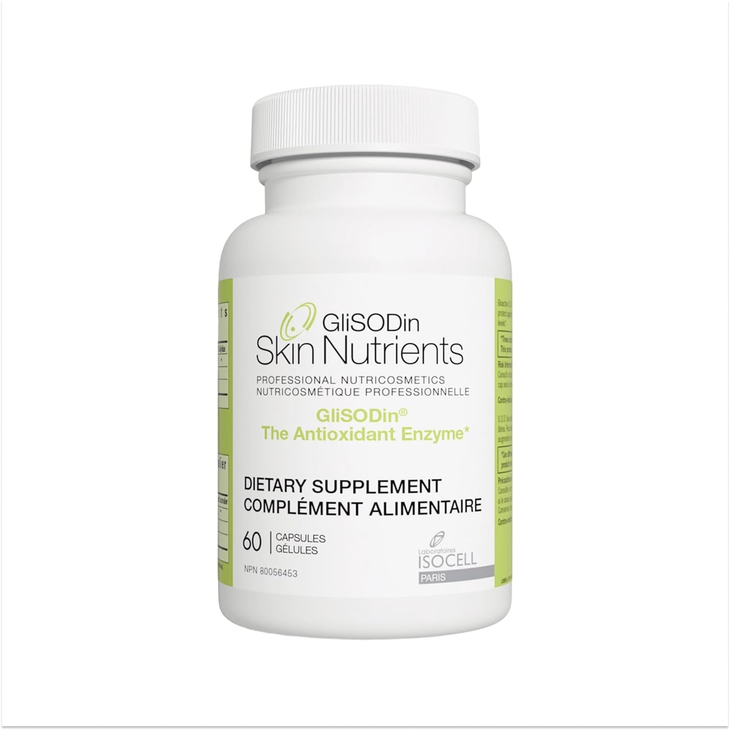 GliSODin Skin Nutrients The Antioxidant Enzyme 60 Capsules