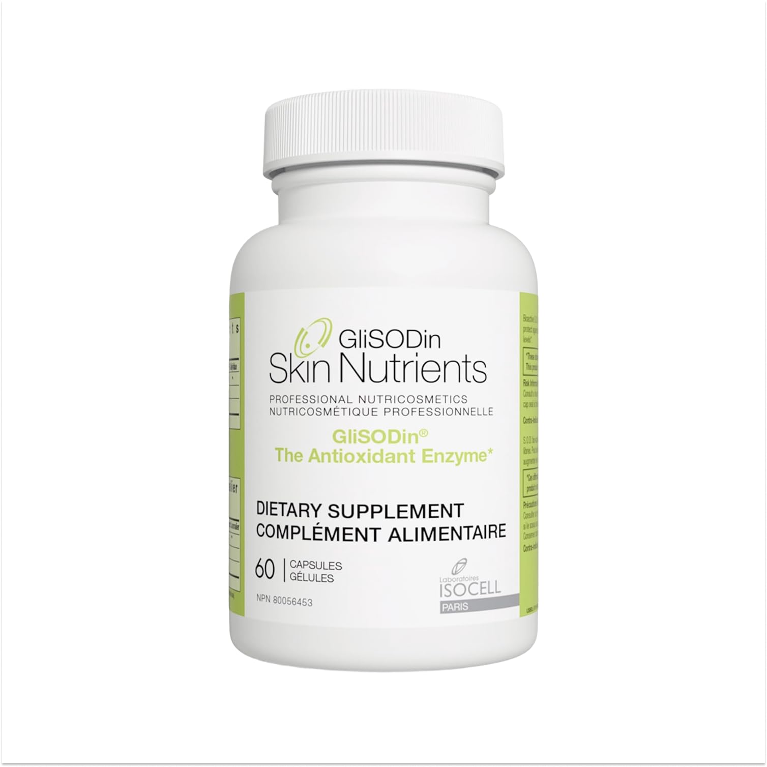 GliSODin Skin Nutrients The Antioxidant Enzyme 60 Capsules