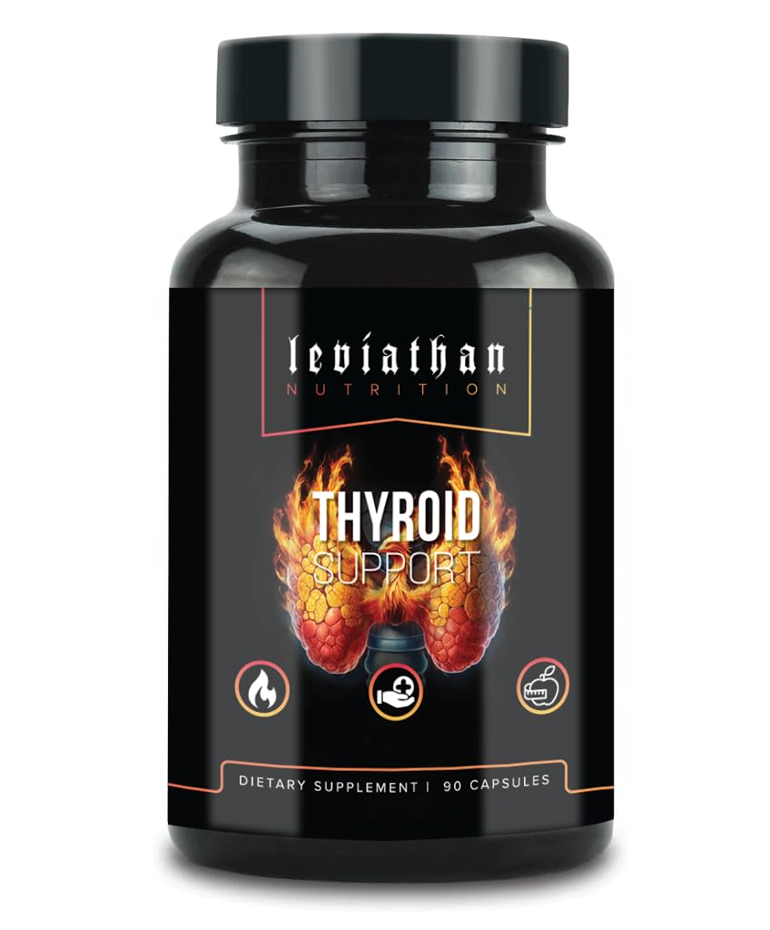 Leviathan Nutrition Thyroid Support Capsule, 90 Count
